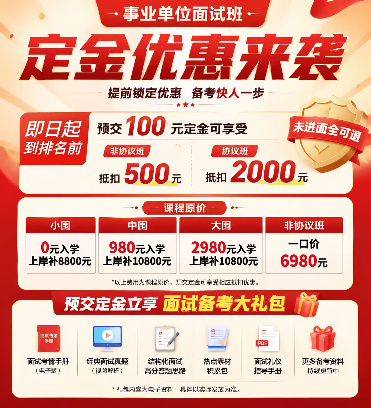 成都名臣2026上事业面试培训课程